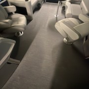 2025 Godfrey EX2286SBX Triple Pontoon Boat- Navy/Silver